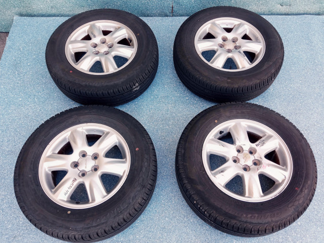 Комплект колёс<br />(205/70 R15 96H, Dunlop Grandtrek PT3, 15x6jj, ET48, 5x100, ЦО (DIA): 56.1 mm) SUBARU FORESTER